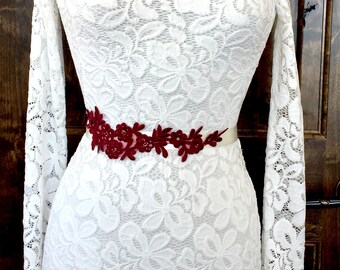 Sashes for Lace Dresses